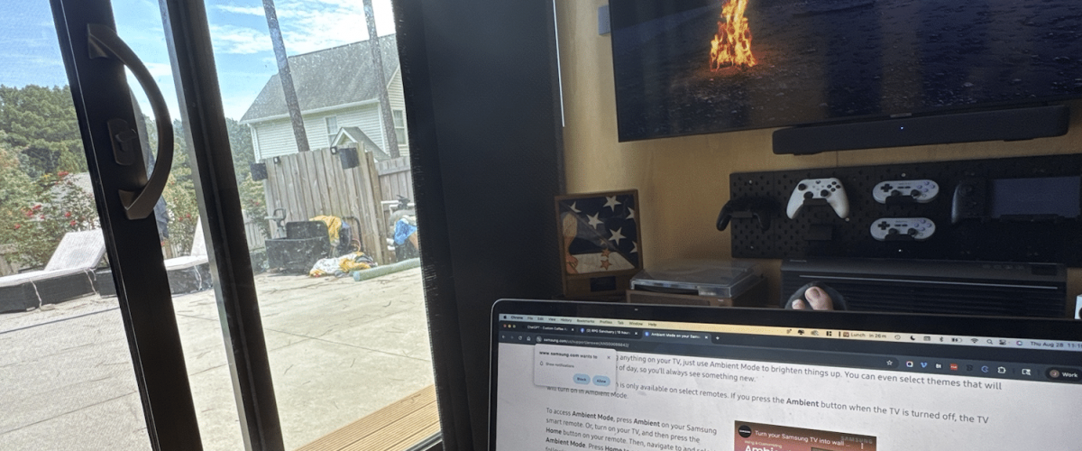 A modern backyard office pod setup designed to improve remote work productivity and focus